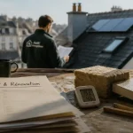 Énergie Brest : audit énergétique et rénovation à Brest, thermomètre et isolant