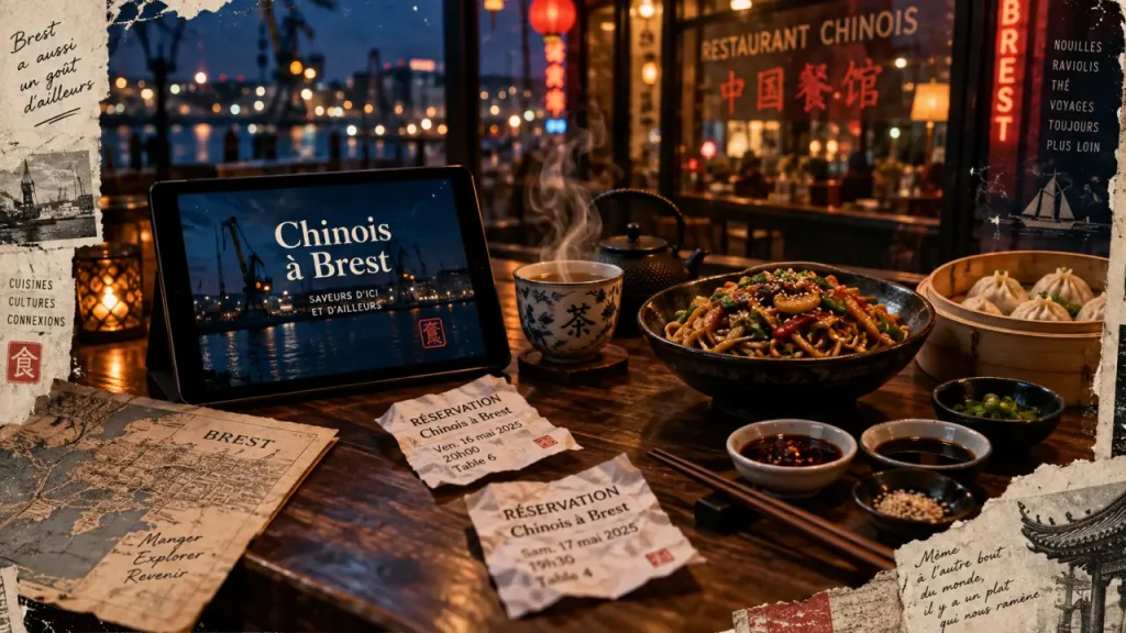 Restaurants chinois à Brest : menus, avis et prix, thé et nouilles