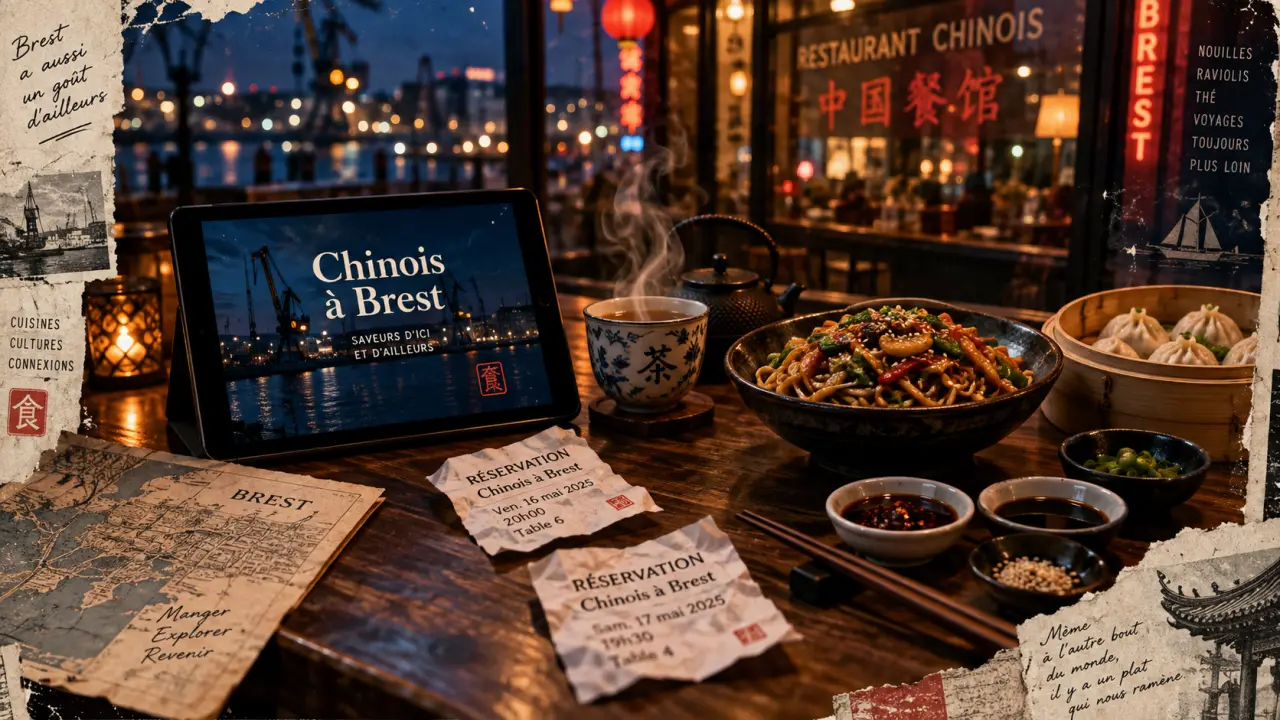 Restaurants chinois à Brest : menus, avis et prix, thé et nouilles