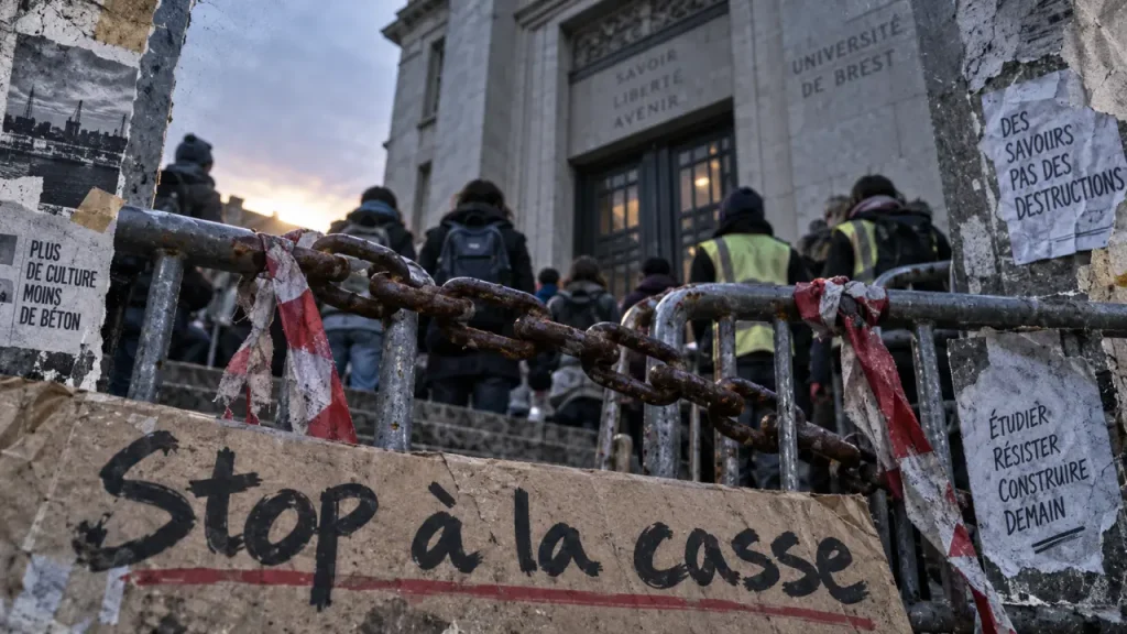 Brest : blocage annoncé à la faculté de lettres Victor-Segalen dès 6 h