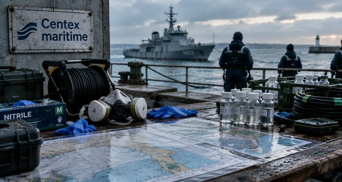 À Brest, le Centex renforce la prévention des pollutions en mer