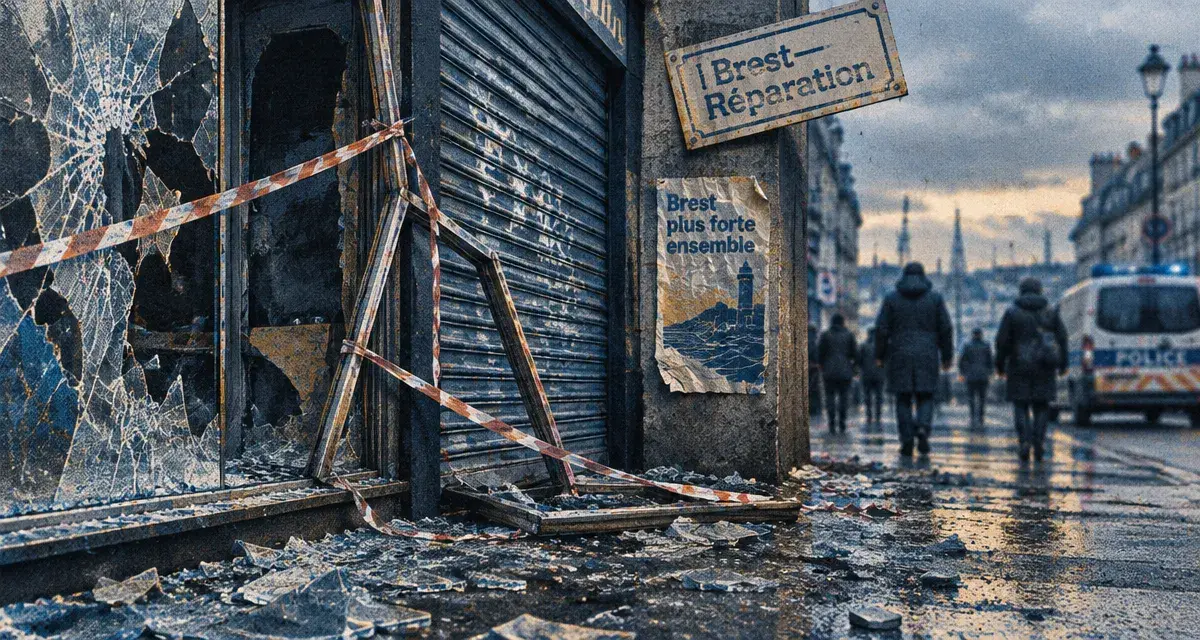 À Brest, commerçants et policiers sous le choc après les violences de samedi