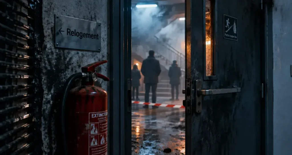 À Brest, un feu de cave impose le relogement de 20 appartements