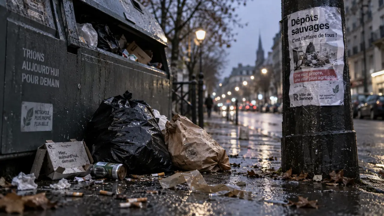 Brest renforce la lutte contre les dépôts sauvages de déchets