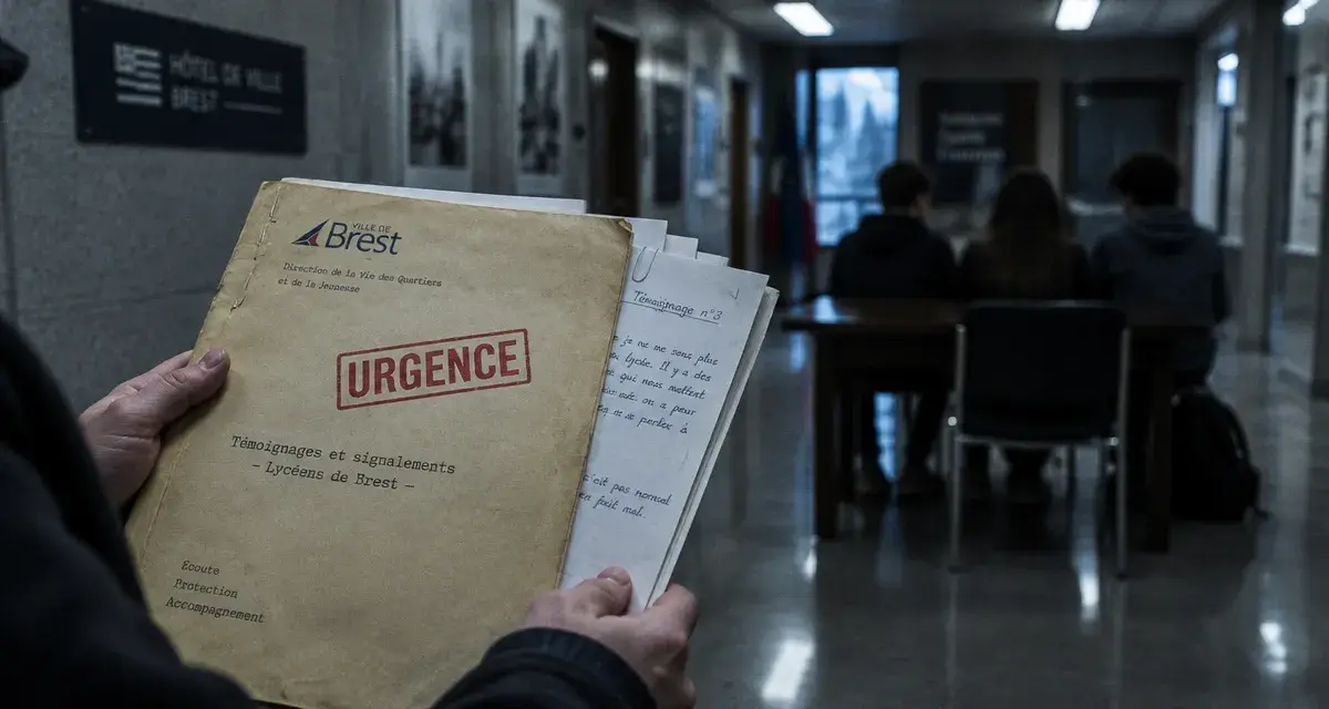 À Brest, le maire s’engage à relayer les demandes des lycéens