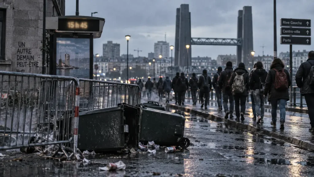 À Brest, une manifestation non déclarée s’est dispersée à 15 h 45