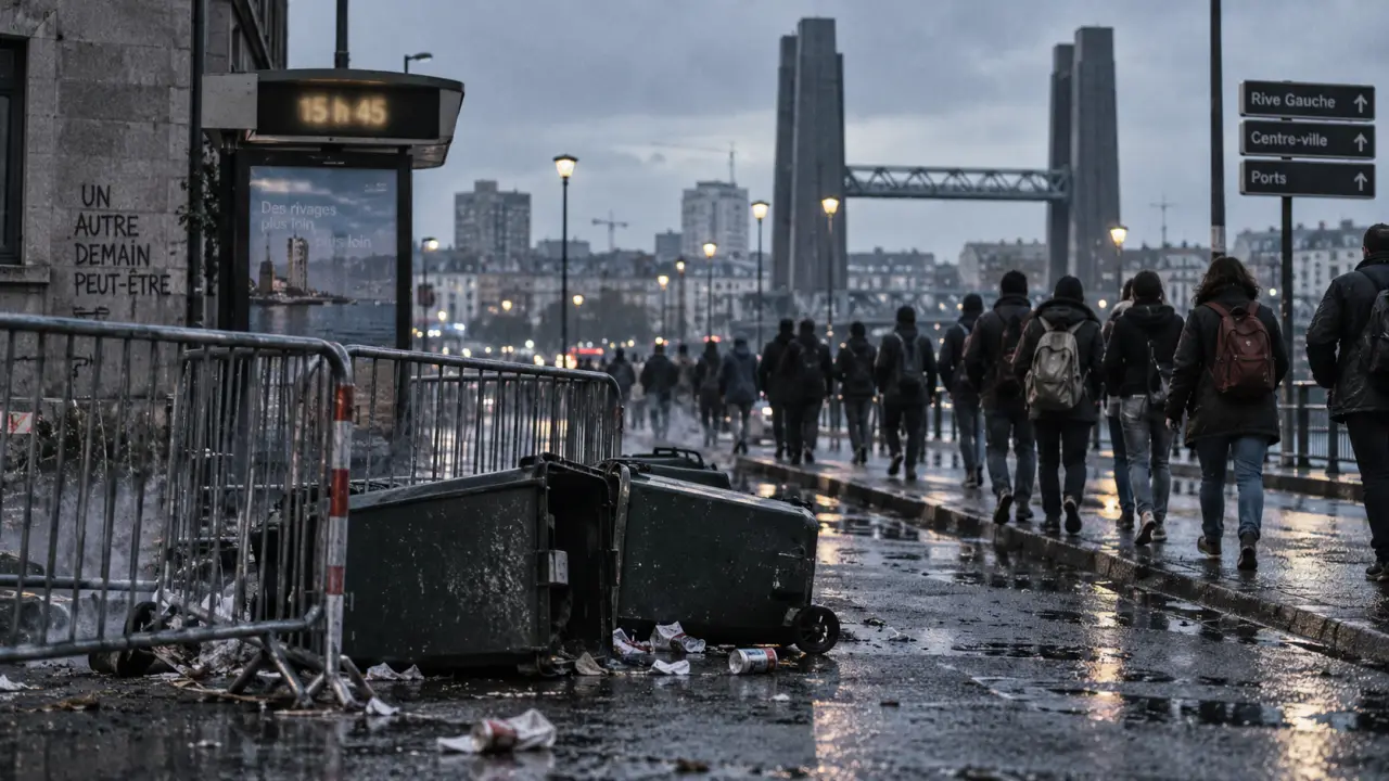 À Brest, une manifestation non déclarée s’est dispersée à 15 h 45