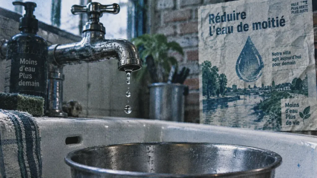 Brest métropole appelle à réduire de moitié la consommation d’eau