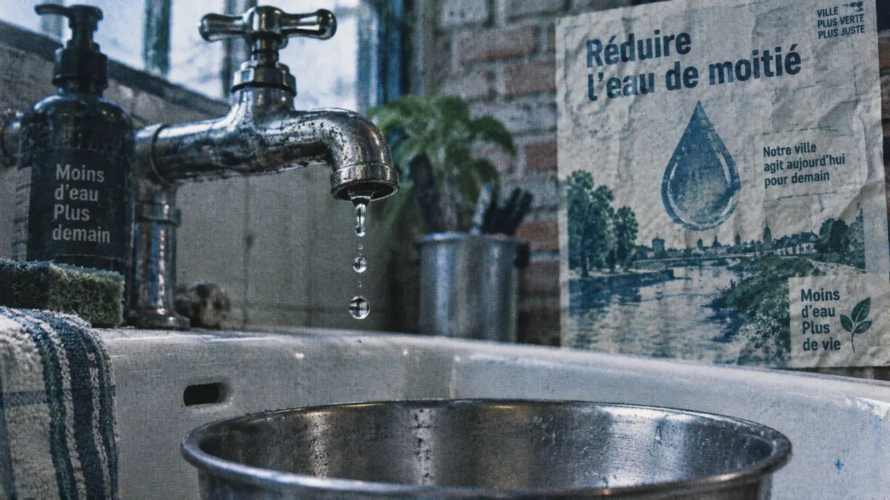 Brest métropole appelle à réduire de moitié la consommation d’eau