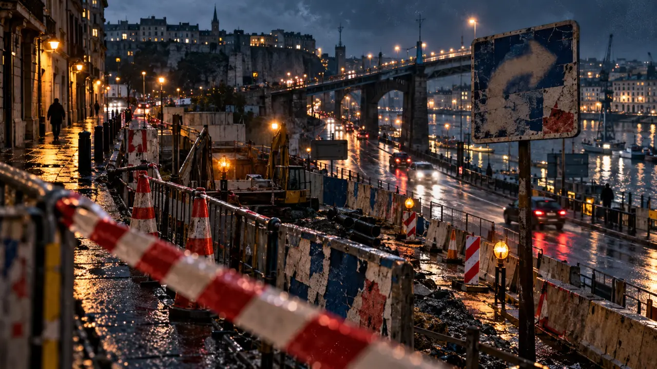 Travaux à Brest : les rues et ponts perturbés du 26 octobre au 1er novembre