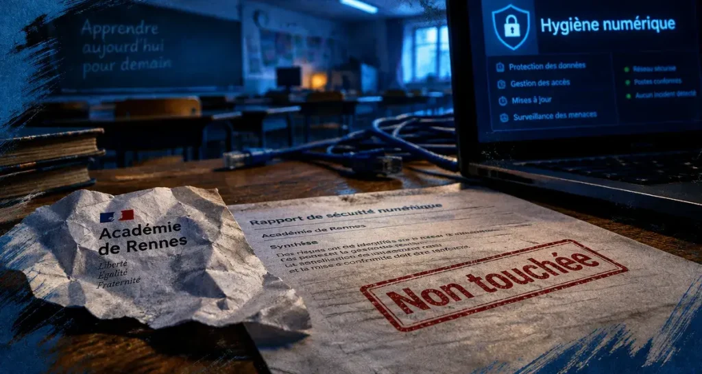 Cyberattaque : l’académie de Rennes dit ne pas être touchée