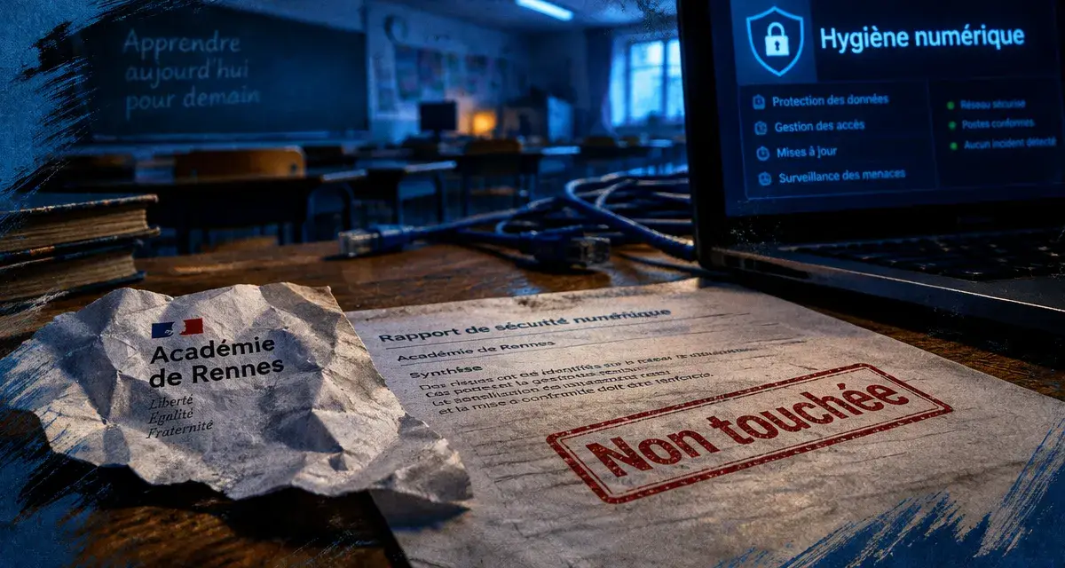 Cyberattaque : l’académie de Rennes dit ne pas être touchée