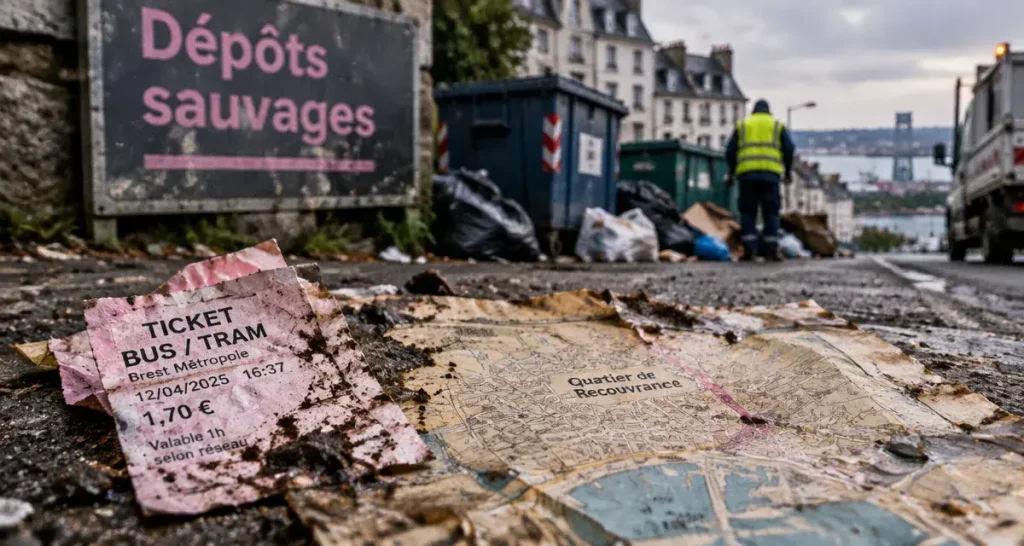 Dépôts sauvages : Brest Métropole renforce ses tournées et sa prévention