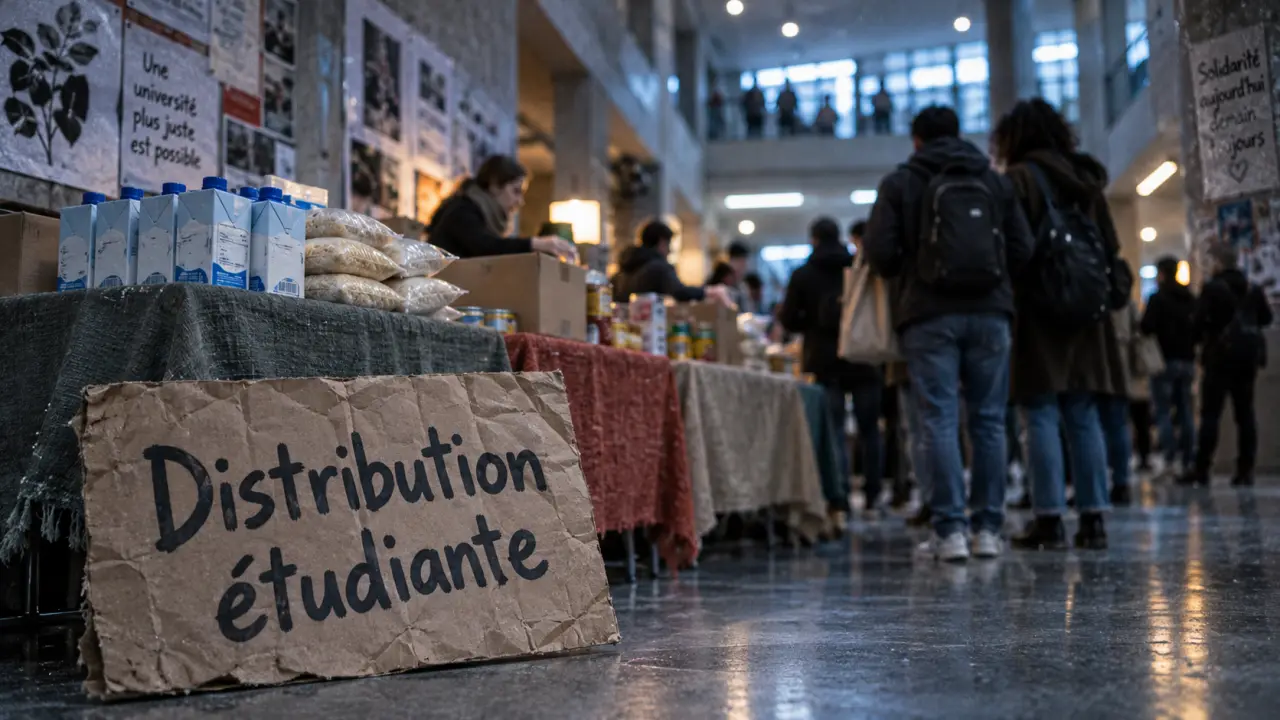 À Brest, une distribution alimentaire gratuite pour les étudiants