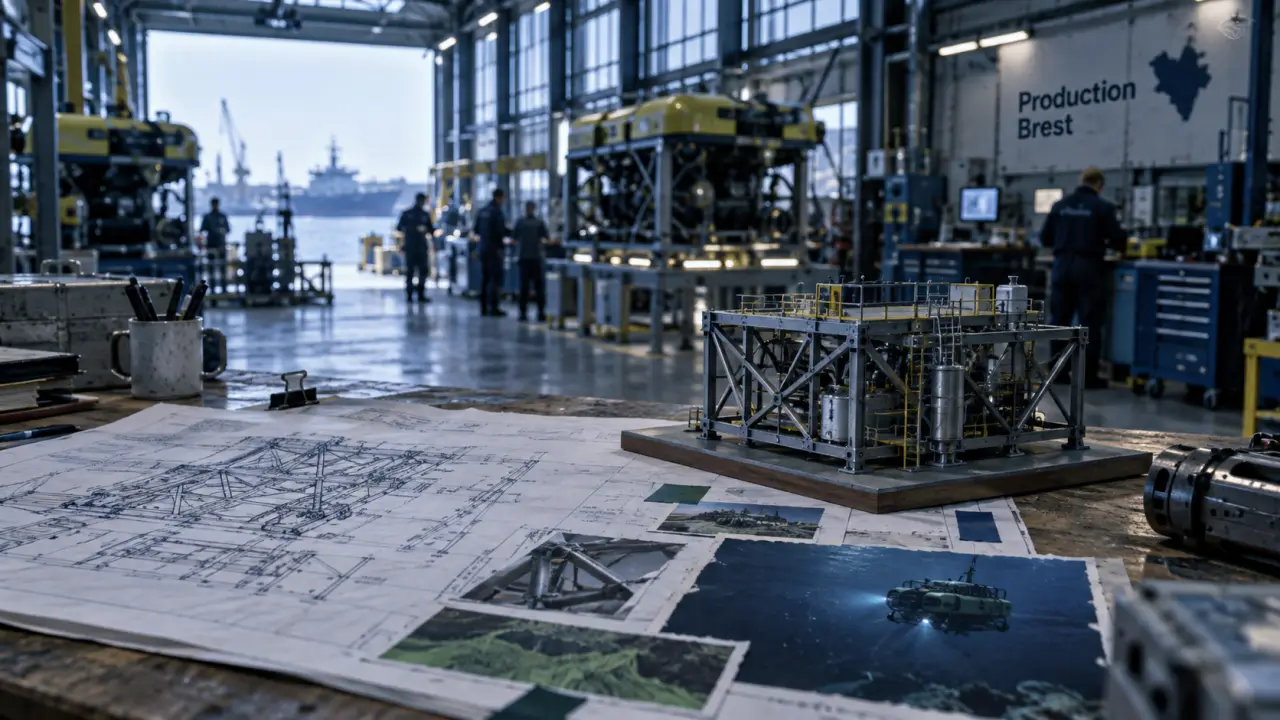 Exail prévoit plus de 3 000 m² de production supplémentaires à Brest