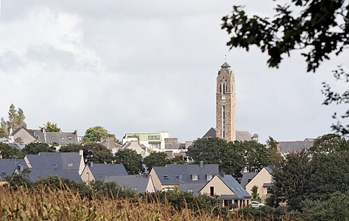 Vue de Guipavas, commune où se trouve L’Awena.