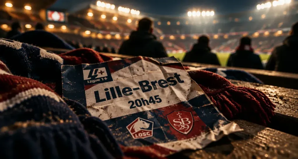 Lille-Brest : coup d’envoi à 20h45 samedi sur Ligue 1+