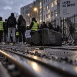 Manifestations à Brest : la ligne A du tramway partiellement interrompue