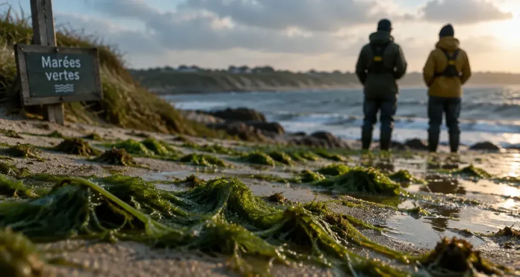 Marées vertes : recul en Bretagne, vigilance maintenue en Nord-Finistère