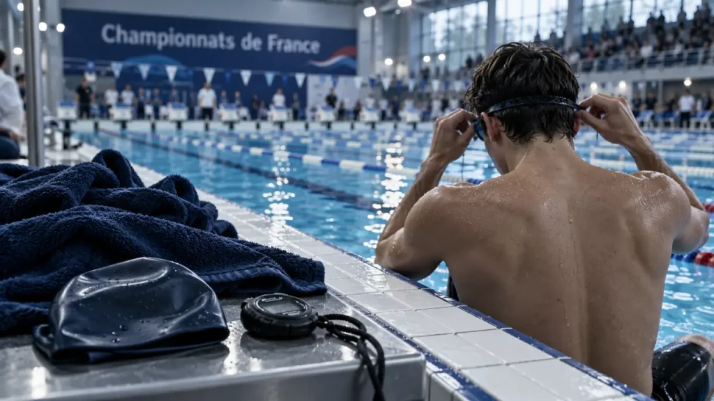 Natation : un jeune du CN Brest découvre les championnats de France à Angers