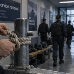 Les premiers jeunes du service national font leurs débuts à la base navale de Brest