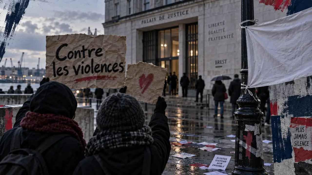 Rassemblement ce lundi soir devant le tribunal de Brest