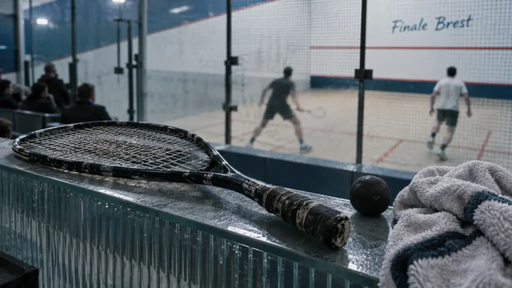 Squash : exploit à Brest, Amir Khaled-Jousselin rejoint la finale