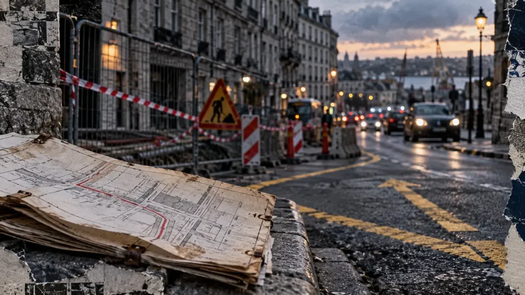 Travaux à Brest : les rues où la circulation sera perturbée cette semaine
