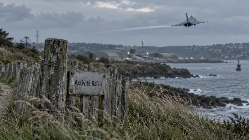 Pourquoi les vols de Rafale sont plus nombreux en septembre dans le Nord-Finistère